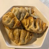 余った餃子の皮とカレーのルーでおつまみ揚げ餃子